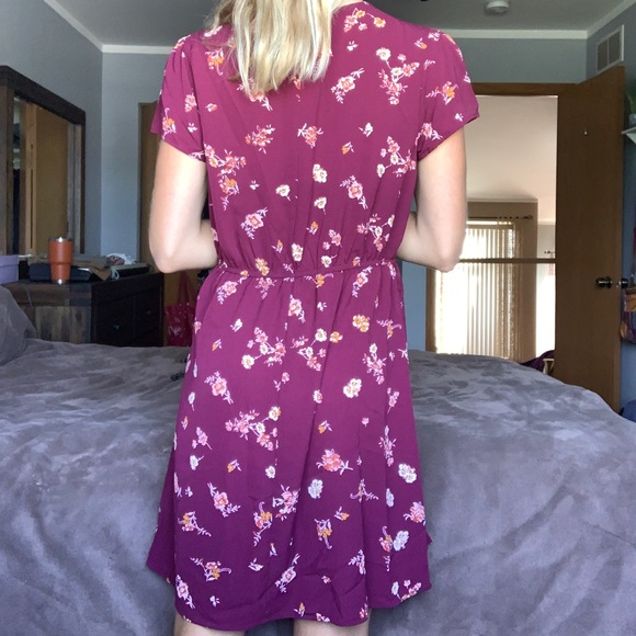 Floral Xhilaration Midi Dress - Picture 3 of 8